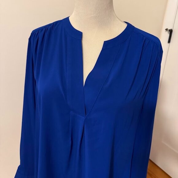 Calvin Klein Blue Tunic Blouse - Picture 3 of 8